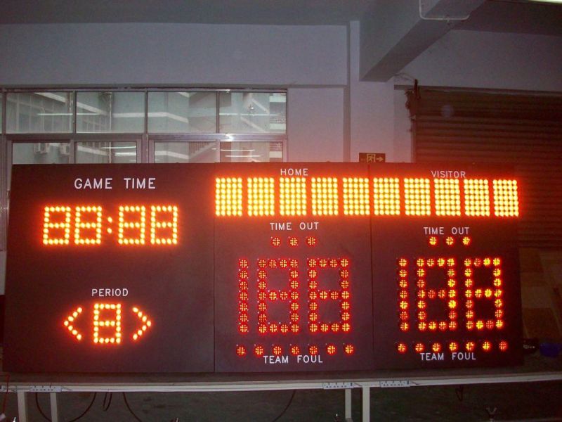 Outdoor Stadium Sport Perimeter & Sports Scores LED Display Screen