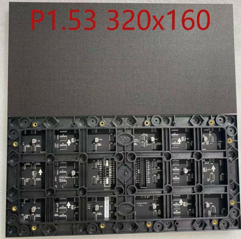 P1.53 Gob Most Cost-Effective Indoor High Refresh Rate RGB High Resolution LED Modules with Fair Price