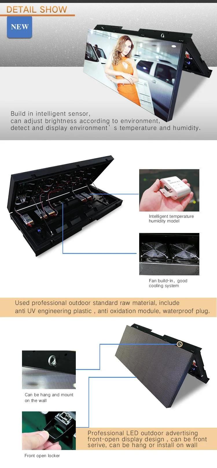 P6 LED Video Wall Advertising LED Billboard LED Digital Sign P6 Digital LED Display Outdoor Double Side LED Screen