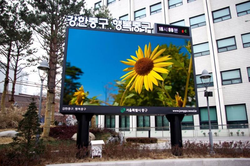 Waterproof Outdoor Full Color Advertising P6mm LED Display Screen