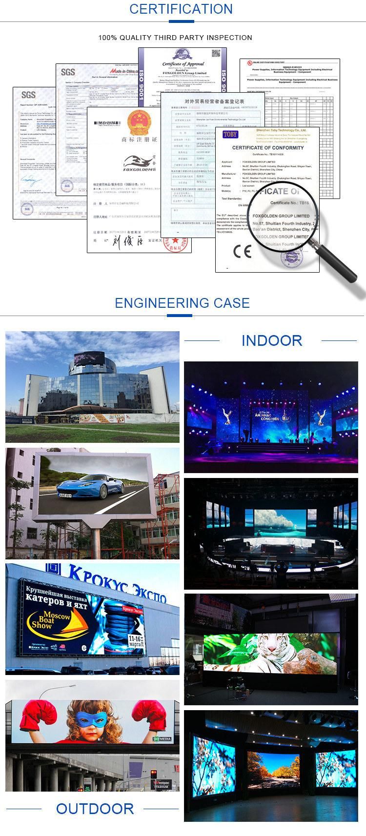 Long Life Span P4 Light LED Display Screen