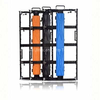 P4.81 Indoor Stage Rental Empty Die-Casting Aluminum Cabinet 500*1000mm
