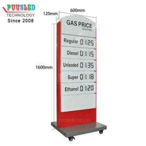 Outdoor LED Gas Station Price Display LED Signs Standing Oil Price Sign