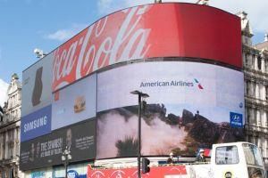 Outdoor High Brightness P10 LED Arc Giant Screen Display