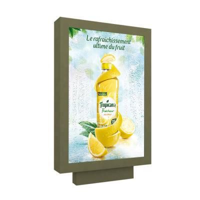 Full Color P6 LED Mupi Outdoor Waterproof Digital Light Box