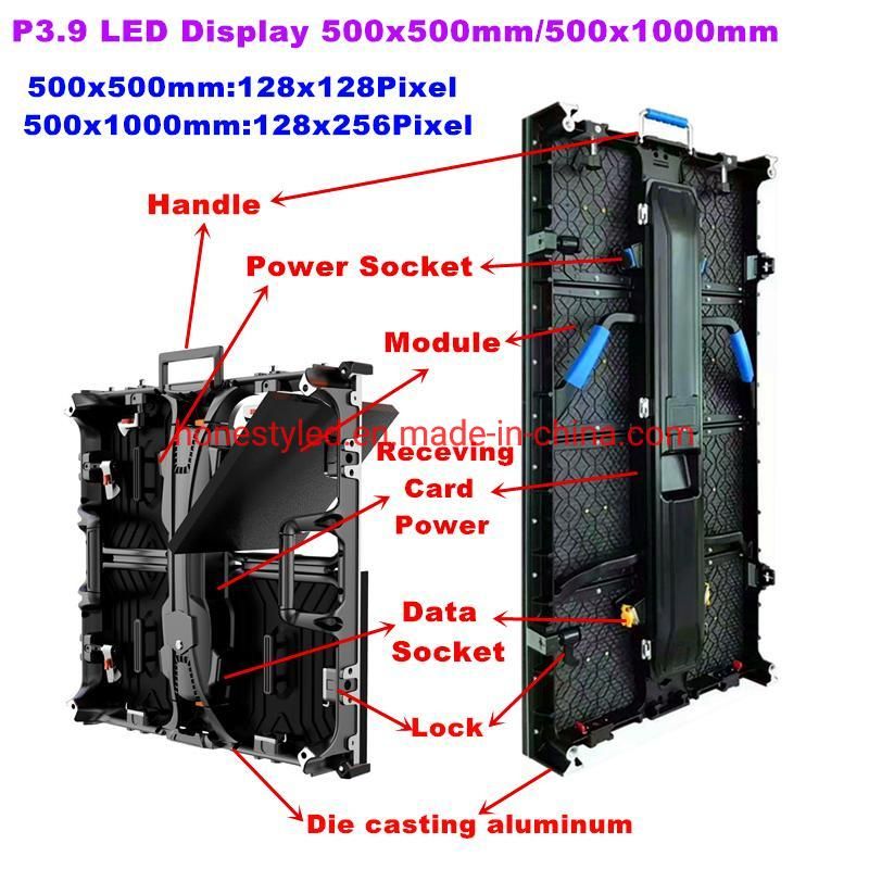 High Performance Waterproof Rental Stage LED Display Panel P3.91 P4.81 Outdoor LED Display Screen Full Color LED Screens