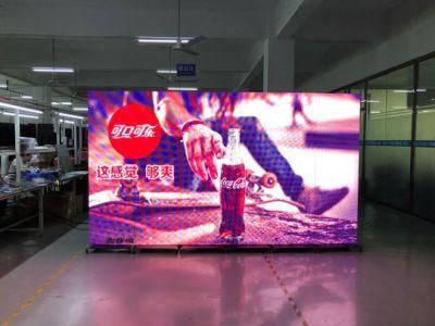 GOB LED Screen Vertical Standing Slim Lightweight Seamless Indoor Digital Poster in Showroom for Advertising