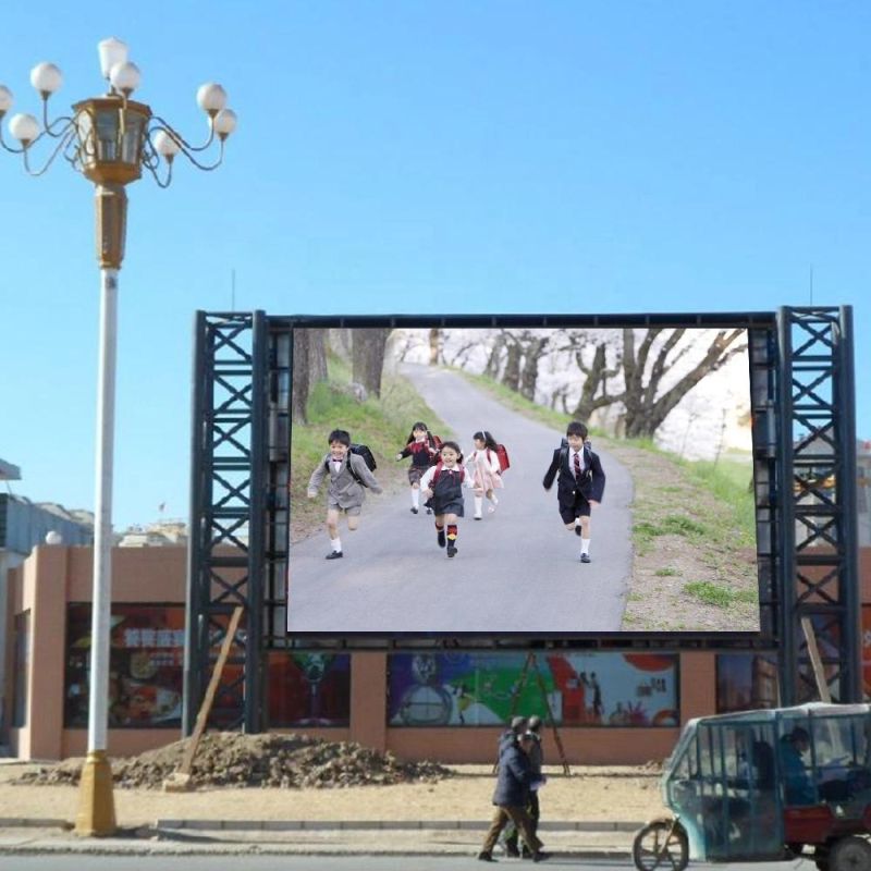 High Resolution P10 Shopping Mall Fixed Advertising LED Display Screen