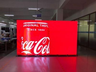 Creative 33mm Thickness Gob LED Display Full Color High Resolution Indoor Digital LED Poster Showed at ISE for Shopping Mall