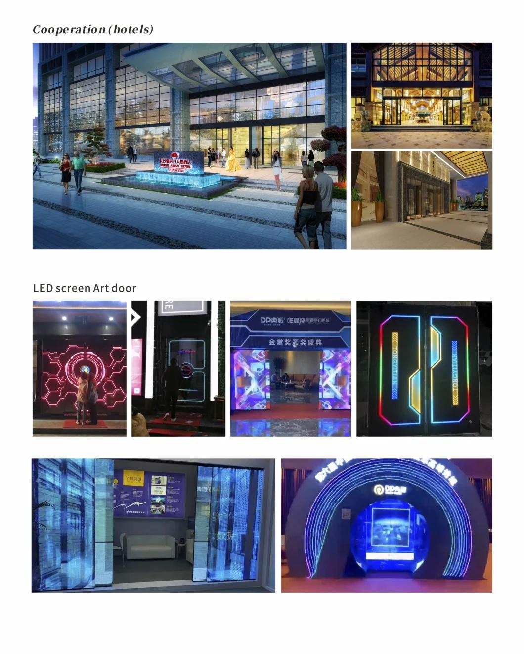 LED Projection Door and Showcase Stereo Indoor