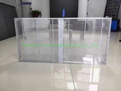 Ckgled Outdoor P3.9-7.8 LED Transparent LED Display/LED Glass Display Screen for Stage Show/Outside Wall
