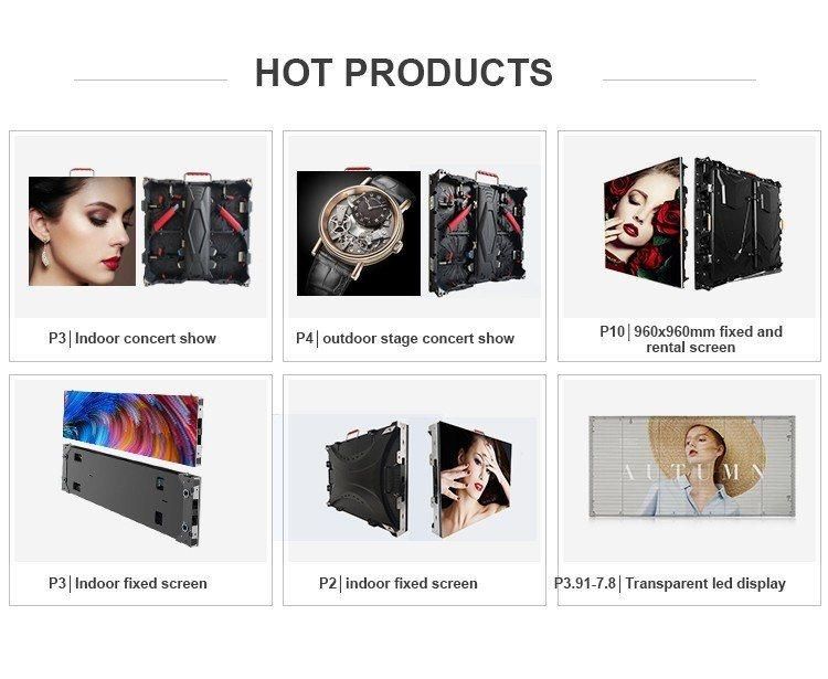 P4 768 X 2304 Double Sided Lamp Post LED Screen Display for Advertising