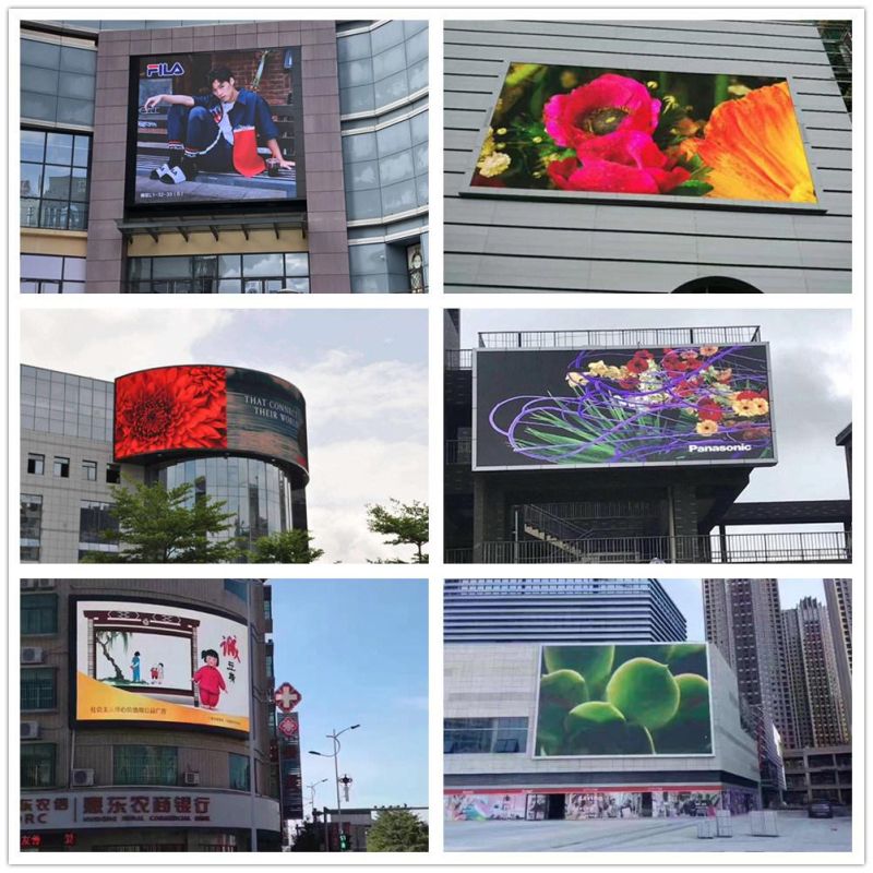 Outdoor Waterproof Display Sign Board High Quality P8 LED Advertisement Screen