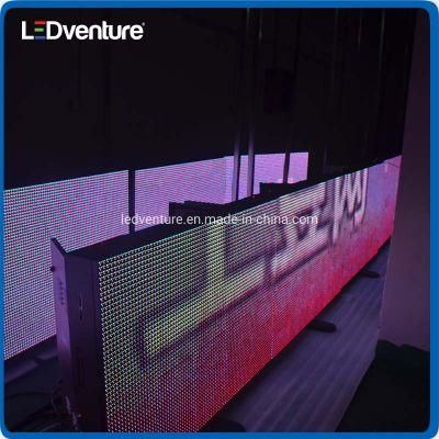High Display Effect Indoor Full Color P10 Stadium Perimeter Advertising LED Screen