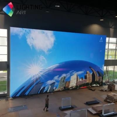 Good Price Video Wall Fixed Indoor Installation with P1.25 Die Aluminum Cabinet LED Display Screen