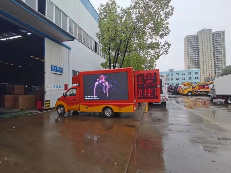 P4 Van Truck Mobile Outdoor Advertising LED Display Screen