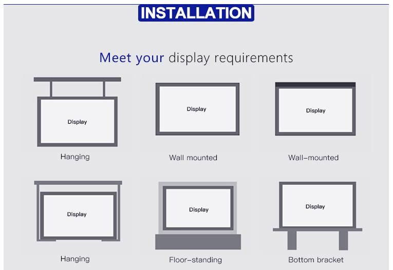 Outdoor Rental LED Screen 960mm Digital Signage Display Panel