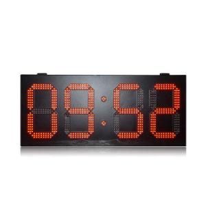 Outdoor Waterproof 88: 88 COM Relogio Digital Double Side Time and Temp LEDs Sign