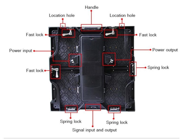 P4.81 Full Color Stage Background LED Video Wall