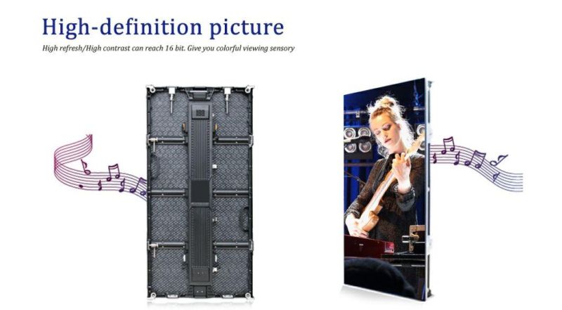 Indoor High Resolution P4.81 Full Color Stage Screen