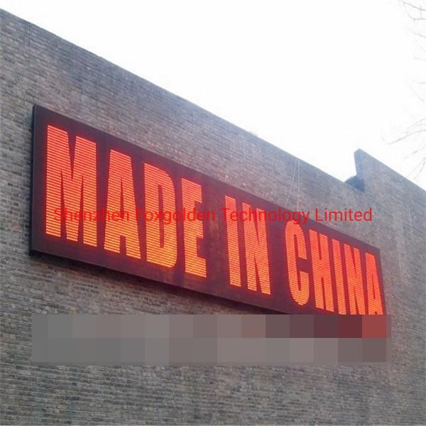 Full-Size Customization Video Font Indoor Outdoor LED Billboard