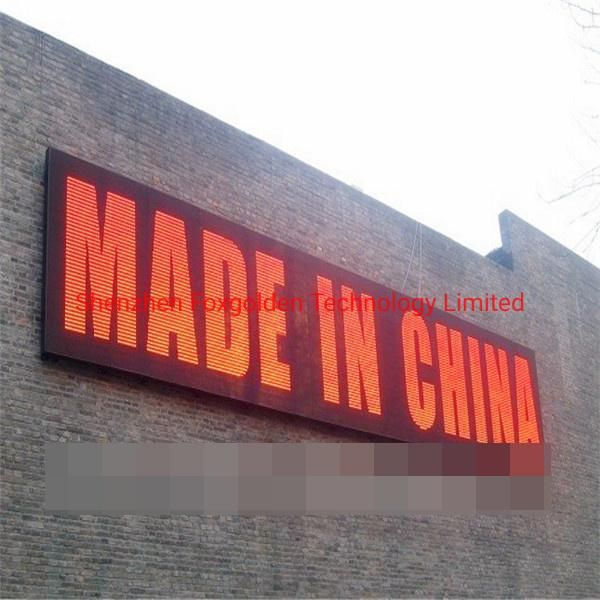 Full-Size Customization Video Font Indoor Outdoor LED Billboard