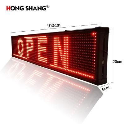 Wall Billboard Screen Lightweight Ultra-Thin LED Display Can Be Programmed by Mobile Phone