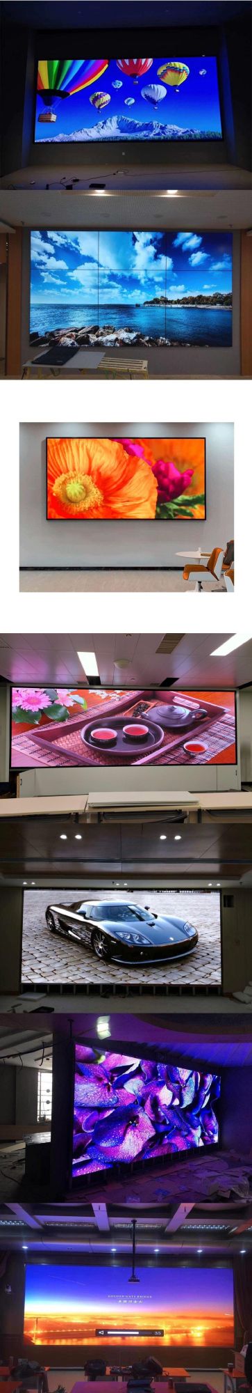 Indoor P2.5 Full Color High Definition LED Screen LED Display for Conference/Concert/Advertising