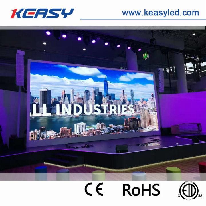 Aluminum P4.81 Indoor Fixed LED Video Wall for Sales
