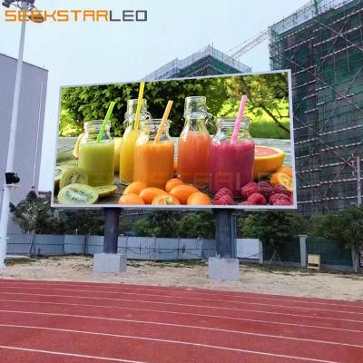 Full Color Outdoor LED Display P4 Large LED Advertising Video Screen