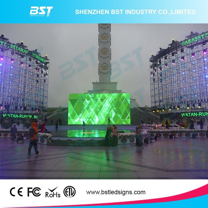 Die-Cast Aluminum Rental LED Screen Electronic P8 Light Weight Outdoor LED