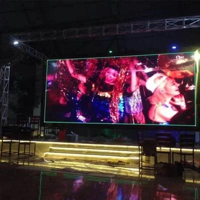 Fast Installation P3.91 Rental LED Screen 500X1000mm Panel LED Display Screen for Rental
