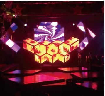 pH3.91 Magic Cubic Creative Customized LED Display