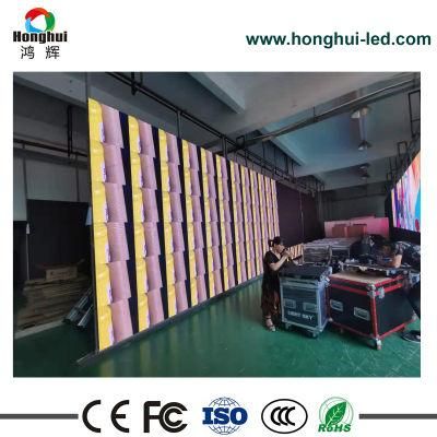 Stage Background LED Display Big Screen Full Color P4.81 Outdoor Rental LED Video Wall