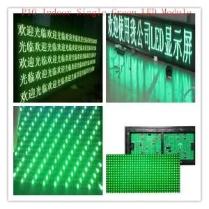 P10 Outdoor Single Green LED Module Screen Display Billboard