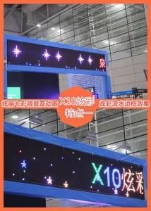 X10 Outdoor Full Color LED Module Display Screen for Advertising Board