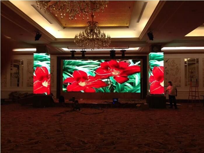 P3.91 Indoor Advertisement Die Casting Full Color LED Display Screen