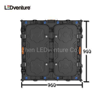 High Brightness P4 Indoor Outdoor LED Perimeter Display for Basketball Court