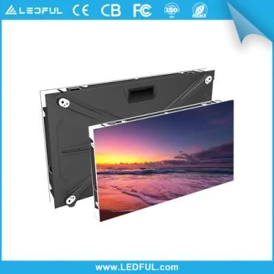 Indoor HD LED Display Super Lightweight Front Service LED Cabinet Screen P1.9