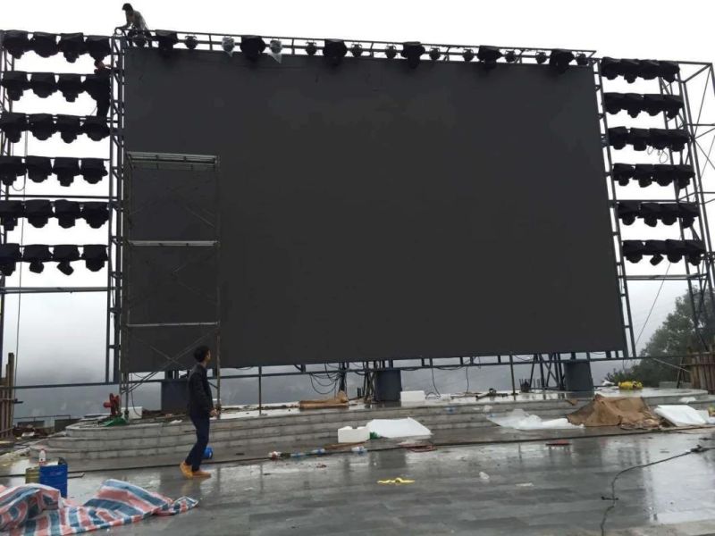 Stage Background LED Display Big Screen Full Color P3 Outdoor Rental LED Video Wall