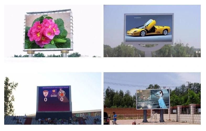 Fixed High Contrast Ratio Lightweight Cabinet Outdoor Billboard LED Display