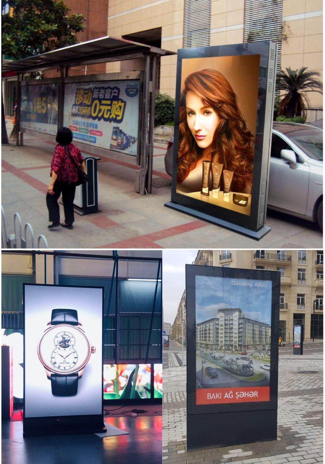 Advertising LED Screens LED Poster Screens Base Screen Bus Stand LED Screen Billboards Screens P2.5