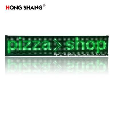 Outdoor LED Letter Sign Advertising Board Scrolling Screen Window Display Stand