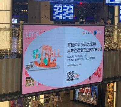 Indoor P2.5 LED Advertising Display Screen for Shopping Mall, Meeting Room, Church