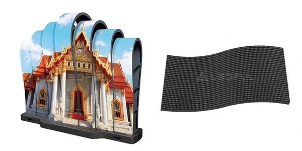 P4 Indoor High Quality Curved Flex LED Screen Made in China