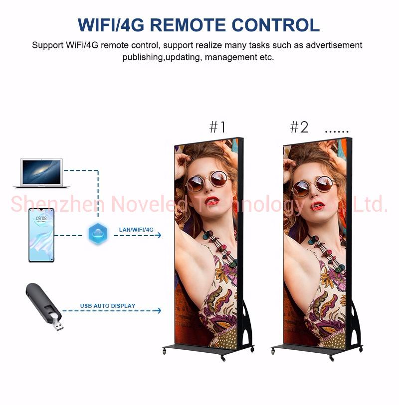 Custom Solution P3.91 P4.81 LED Video Wall Cabinet Advertising Player Outdoor LED Screen Display Digital Signage IP65 SMD LED Video Wall
