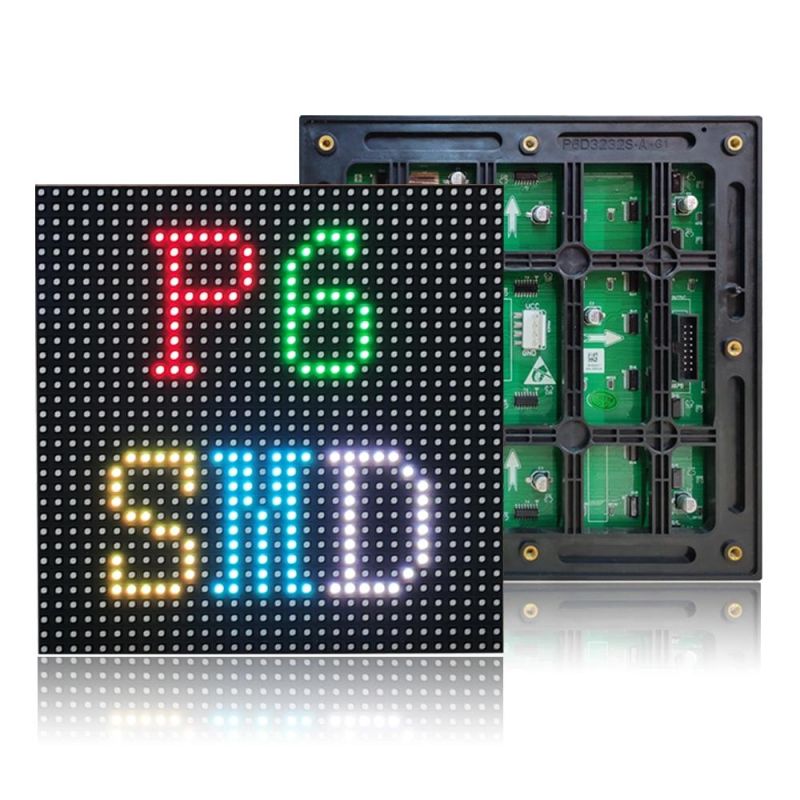 Waterproof Lightweight Rear Service Front Service HD P6 Outdoor Advertising LED Display