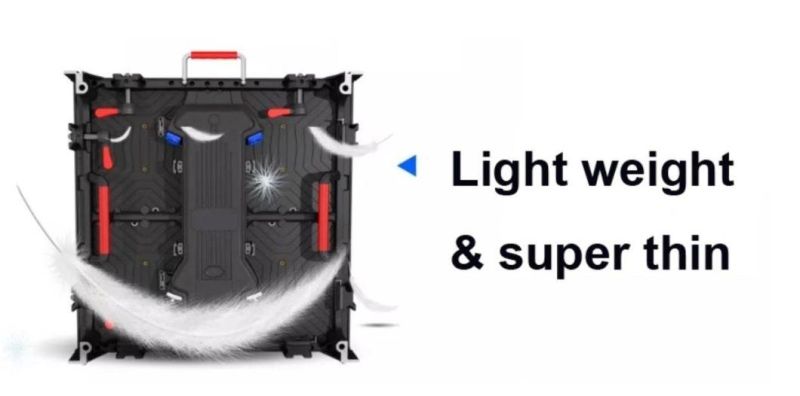 1r, 1g, 1b Stage Performance Fws Cardboard, Wooden Carton, Flight Case LED Display