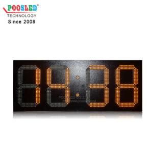 High Brightness Digital LED Clock Outdoor Waterproof LED Wall Clock LED Sign