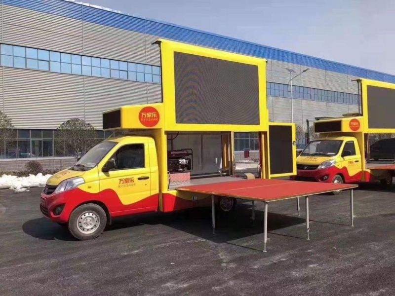 P4 Van Truck Mobile Outdoor Advertising LED Display Screen